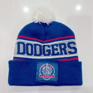 Dodgers 60th anniversary blue beanie 1958-2018 brand new unworn